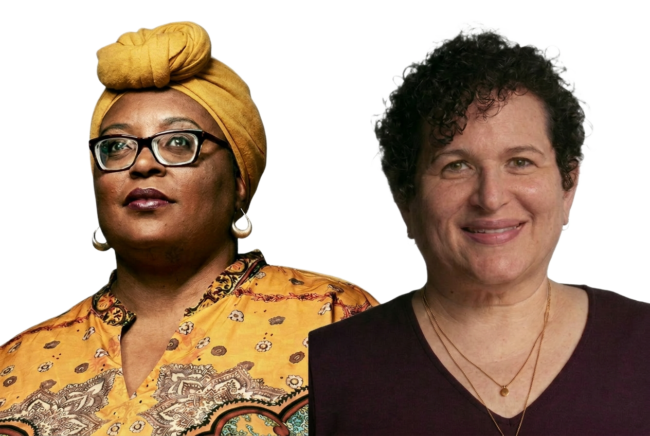 Hanifa Nayo Washington and Dara Menashi
